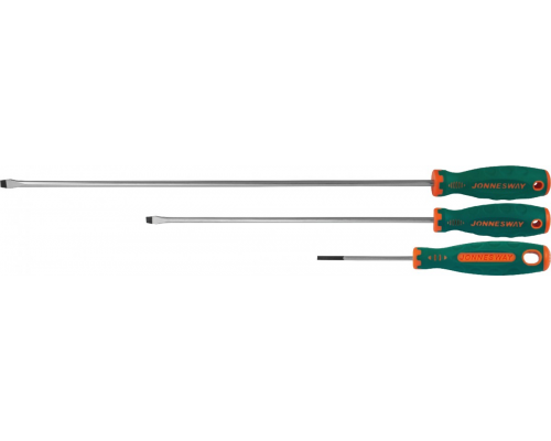 Отвертка стержневая шлицевая ANTI-SLIP GRIP, SL6.5х400 мм