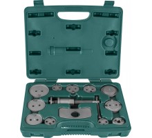 Комплект инструмента для возврата поршней тормозных цилиндров дисковых тормозов 13 предметов